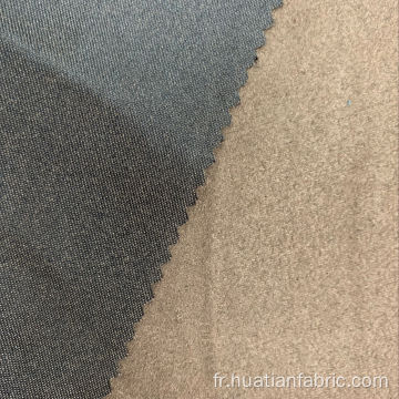 Tissu en daim tissé à 100% polyester